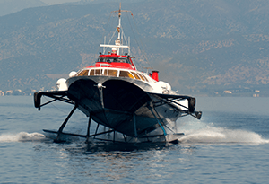Hydrofoil yacht